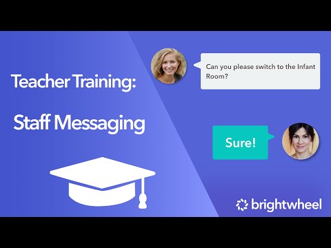 Brightwheel: Staff Messaging