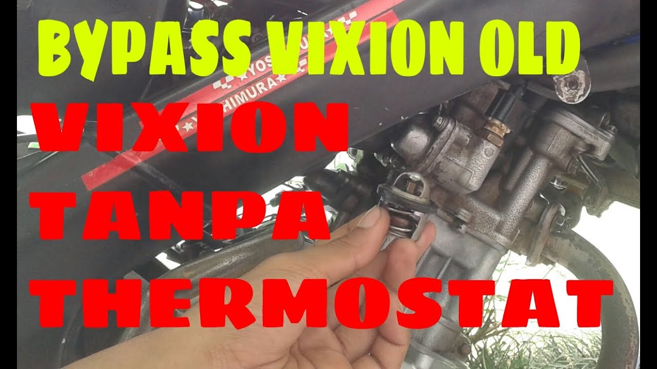  Cara  mengatasi  mesin  vixion cepat  panas  bypass motor 