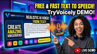 TryVoicely Demo | Fast & Realistic Text-to-Speech Service