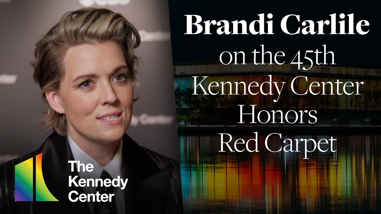 Brandi Carlile on the 45th Kennedy Center Honors Red Carpet YouTube