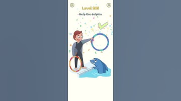 Dop2 Delete one part Gameplay Level 205 Walkthrough Slution #short #Virul