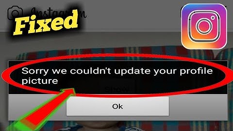 Fix Instagram Sorry We Couldn