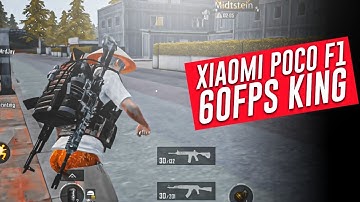 Stable 60FPS🔥 After installing Corvus ROM & Genos Kernel | Pocophone F1 PUBG MOBILE 60 FPS Test 2023
