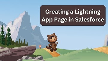 How to create Lightning App page in Salesforce? | Lightning App builder