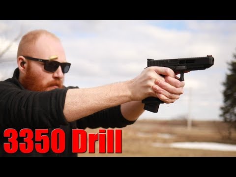 3350 Drill With JagerWerks Glock 34 & Shield Arms Baseplates