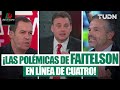 ¡ESTUVIERON ENCENDIDOS! 🔥 Los mejores DEBATES de David Faitelson en Línea de Cuatro | TUDN