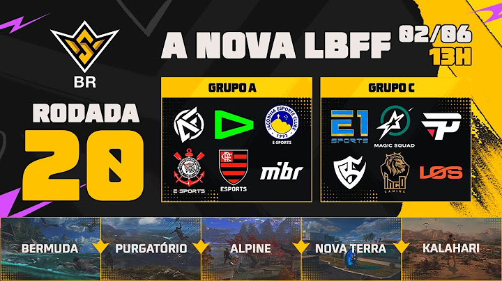 A NOVA LBFF🚨FFWS BR 🏆RODADA 20 - GRUPOS A e C | LBFF 🚨 #freefire