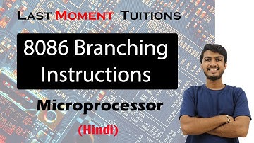 8086 Branching Instructions | Microprocessor Lectures In Hindi