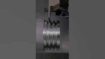 CNC lathe machining workpiece