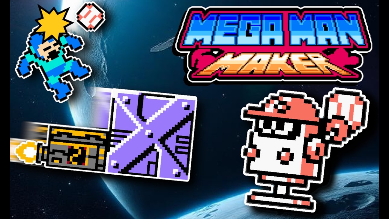 Mega Man Maker 1.10 - Desolate Starcraft Station!