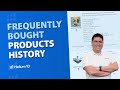 Frequently Bought Products History | Helium 10