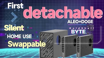 Goldshell BYTE Miner Review - Dual Mining ALEO & DOGE, Swappable Cards, Silent & Compact!