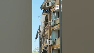Aftermath Of Iranian Strike On Israeli S Holon 