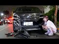 ガチでやらかした…大事故起こして高級車が大破してしまった警察沙汰の一部始終。損害賠償金額●●●万円…