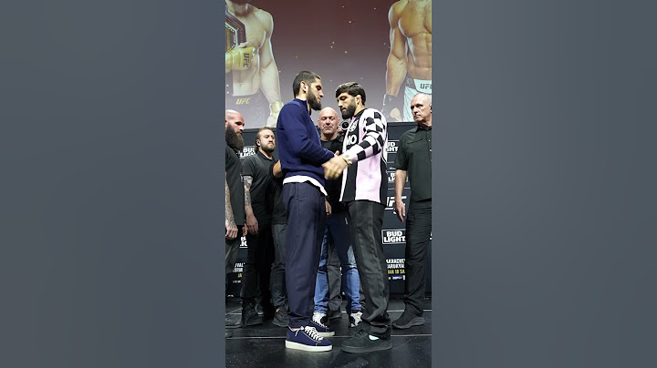 Махачев и Царукян лицом к лицу 🏆 #UFC311