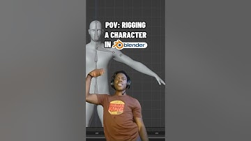 Rigging in blender be like.. #blender #3d