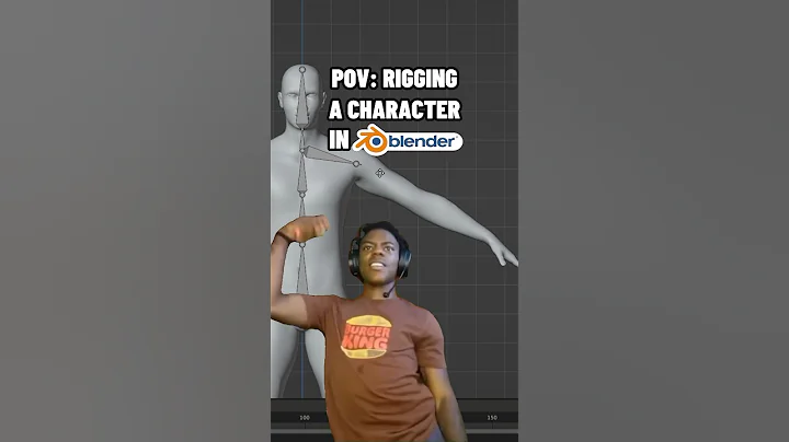 Rigging in blender be like.. #blender #3d