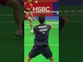 Casual behind-the-back skills #shorts #badminton #BWF