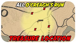 All O'Creagh's Run Treasure LOCATIONS