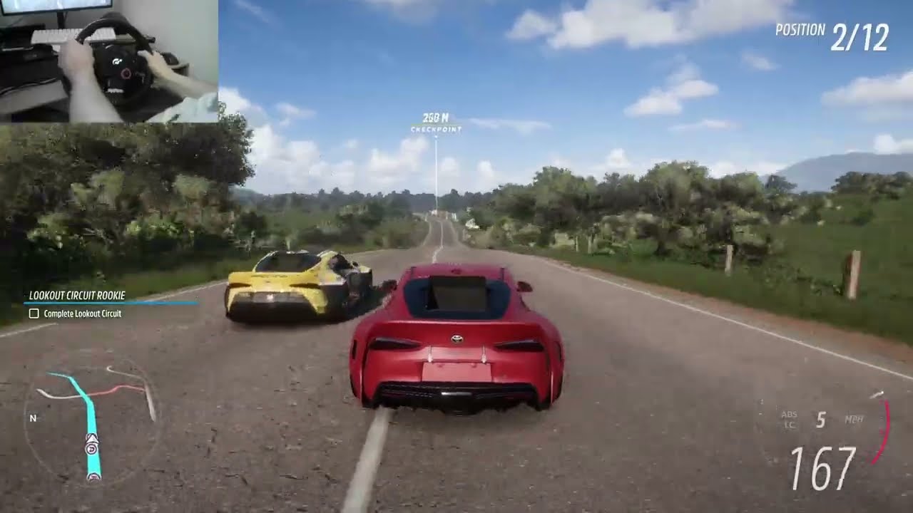 Forza Horizon 5 | 1033HP Formula Drift Supra 2020 – The Colossus - Steering Wheel Gameplay