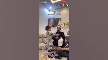 بث سعود القحطاني مع عبوش جاب العيد في البث 