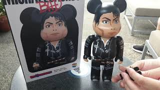 Michael Jackson Bad Bearbrick | Unboxing | 迈克杰克逊经典造型 积木熊开箱