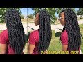 LARGE BOMBA CROCHET SENEGALESE TWIST &quot;TUTORIAL&quot;