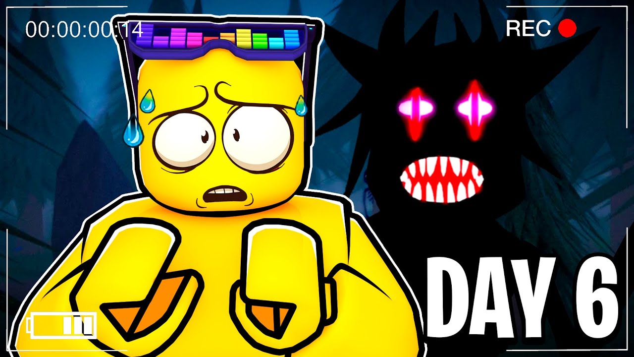 7 Days Trapped in T̷H̶E̶ ̴W̶O̸O̶D̶S̵ #roblox - YouTube
