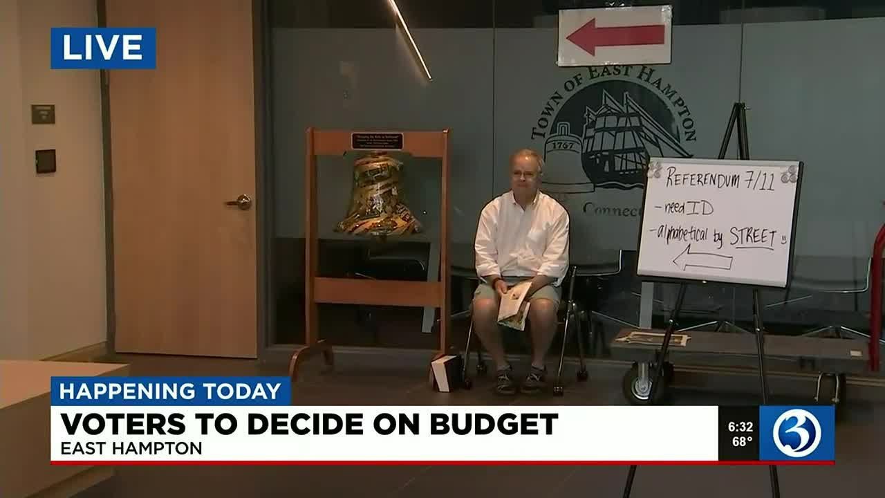 VIDEO: East Hampton voters head to the polls for hotly debated budget referendum