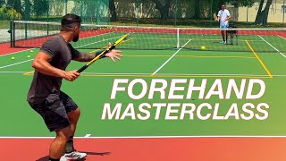 Forehand Contact Point Correction | 3.5 NTRP Tennis Lesson