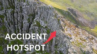 Tryfan's North Ridge: The Most Dangerous Section
