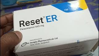 Uses of Reset ER.665 mg Paracetamol