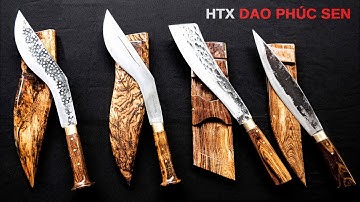 [dao phúc sen] Bộ Tứ Dao Đi Rừng - Cam Kết Hàng chuẩn của HTX DAO PHÚC SEN