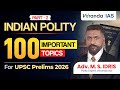 Complete Indian Polity Current Affairs for UPSC Prelims Part 2 | Idris sir | Veranda IAS