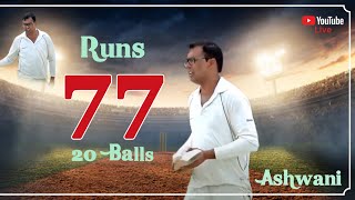 Team Khun Khun | Batsman Ashwani 77 Runs in 20 Balls | Final Day Qila Baroon Hoshiarpur Tournament