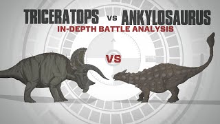 Triceratops vs Ankylosaurus | Battle FACE OFF | In-Depth Combat Analysis