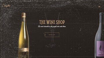 The Wine Shop Concept | Responsive Content Slider | HTML, CSS & JAVASCRIPT (GREENSOCK)