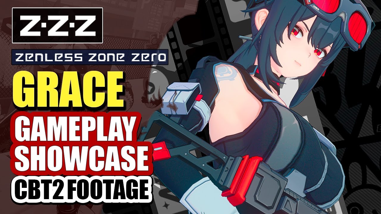 Grace New Gameplay Showcase (Combat Skills & Animations) | Zenless Zone