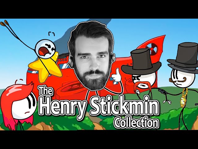 The Greatest Amount Of Memes and References In Any Game - Henry Stickmin  Collection (All Endings) 
