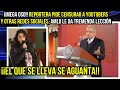 ¡¡MEGA OSO!! REPORTERA PIDE CENSURAR A YOUTUBERS Y OTRAS REDES SOCIALES AMLO LE DA TREMENDA LECCIÓN.