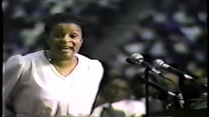 COGIC 1989 Mother Frances Kelley Entire Sermon and...