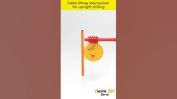 Table lifting Mechanism #engineering #mechanical #mechanism #cad #solidworks #fusion360