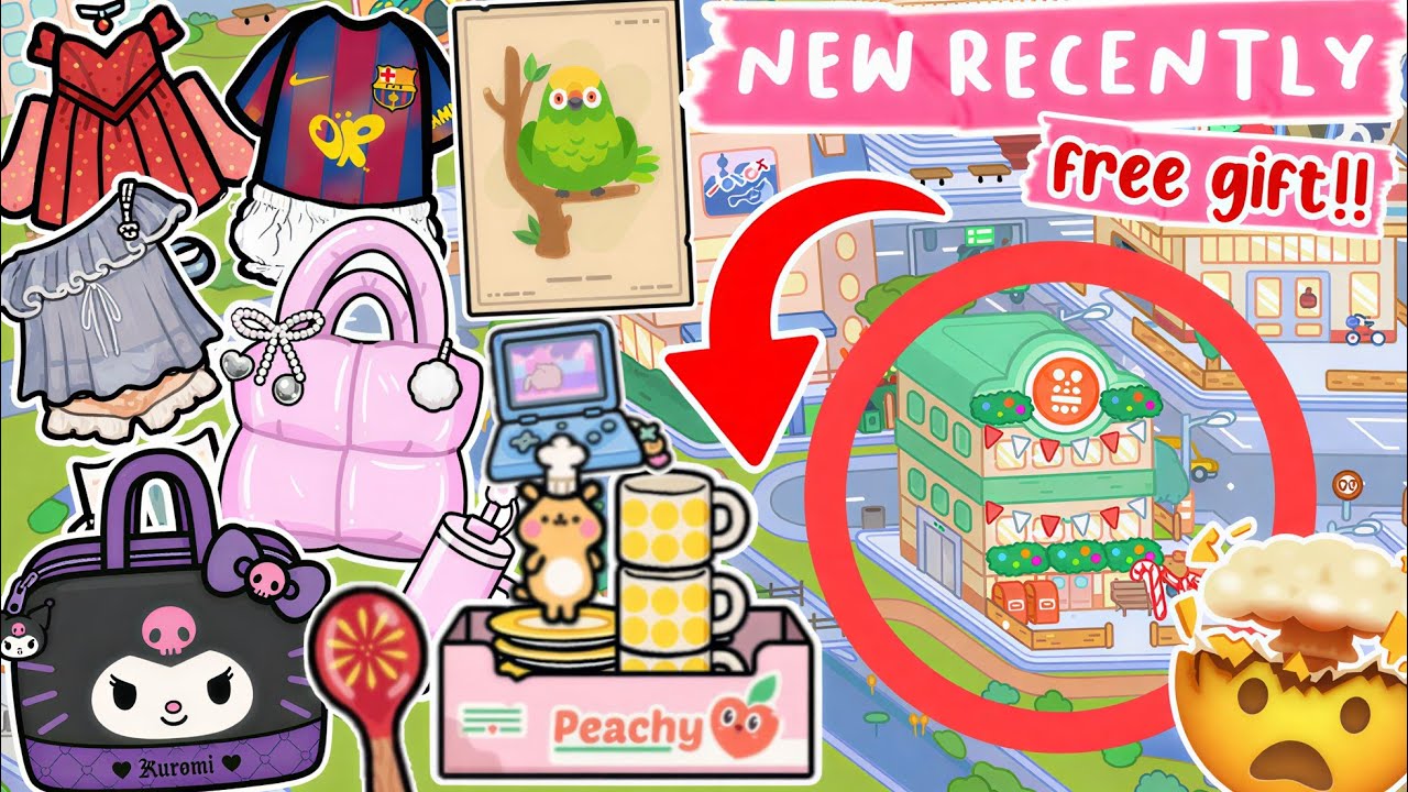 Toca Life World : NEW RECENTLY SECRET FREE GIFT OUT NOW | TOCA