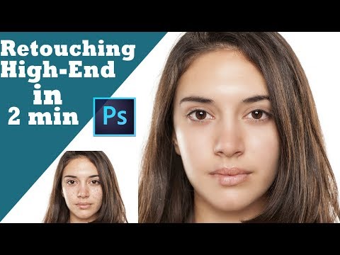 Photoshop Tutorial : Retouch And Airbrush Skin To Make Smooth Quickly In Photoshop