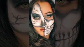 HALLOWEEN MAKEUP IDEAS: SKELETON MAKEUP #halloween2023  #halloweenmakeuplook
