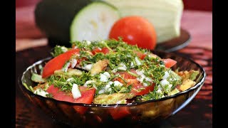 Салат из кабачков с помидором. Ну, оОчень вкусно! Салат из кабачков с помидором. Ну, оОчень вкусно!