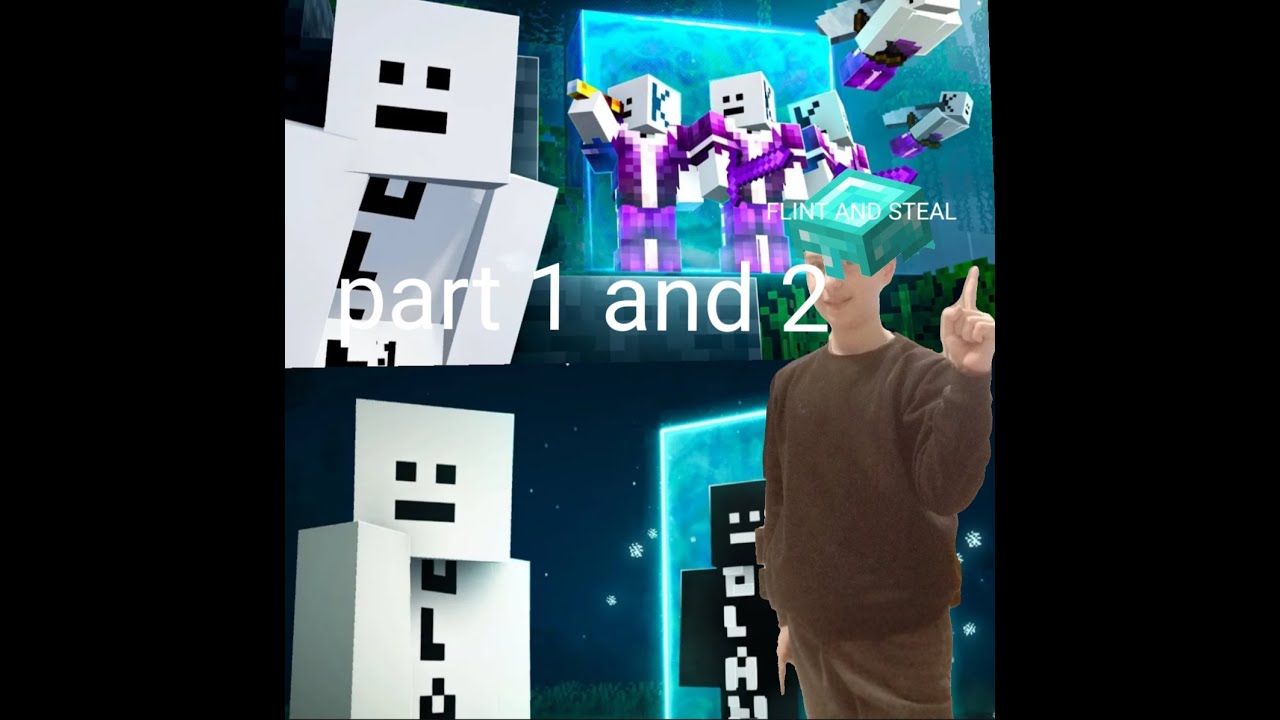 reacting to mincraft multiverse part 1 & part 2