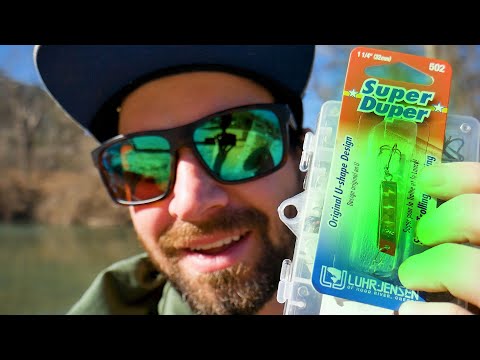 Super Duper, Does this Trout Lure Actually Work? Inline Spinner Vs. Super  Duper 
