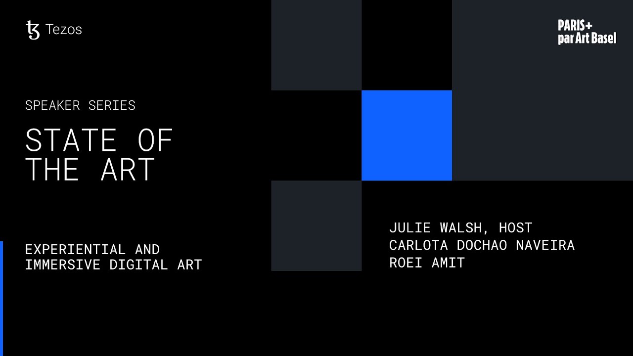 Experiential and Immersive Digital Art - Tezos x Paris+ par Art Basel