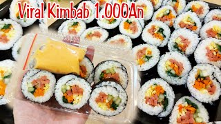 VIRAL KIMBAB 1.000-AN... MODAL 60.000AN UNTUNG 2×LIPAT... PANTES RAME!!!